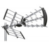 Antenne d'extérieur trinappe 20 dB à fiche F