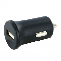Chargeur allume-cigares 1 USB-A 1 A - noir