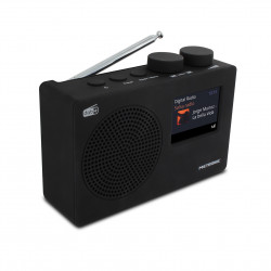 Radio numérique DAB+ et FM RDS avec écran couleur - noir