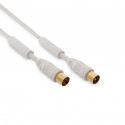 Câble TV coaxial 9,52 mm mâle/fem. 2 m